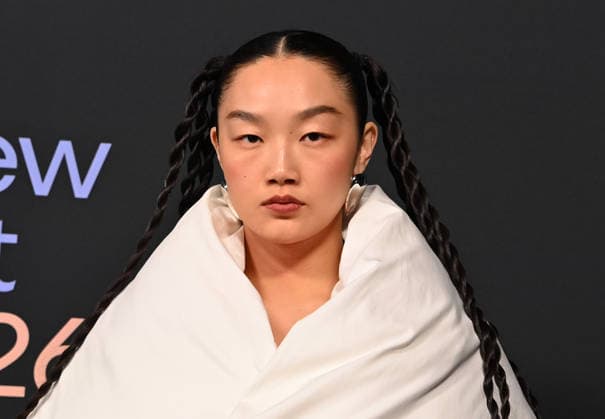 Spotify™s 2026 Best New Artist Party HUNTR X, Audrey Nuna arriving to Spotify™s 2026 Best New Artist Party held at The Lot on January 29, 2026 in Los Angeles, Ca. Los Angeles The Lot California USA Copyright: xTammiexArroyox xAFF-USA.comx