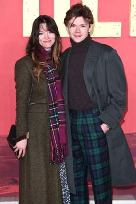 Talulah Riley and Thomas Brodie Sangster at the premiere of the movie Send Help at Odeon Luxe Leicester Square London, 29 01 2026 Foto:xS.xVasx xFuturexImagex help_6108