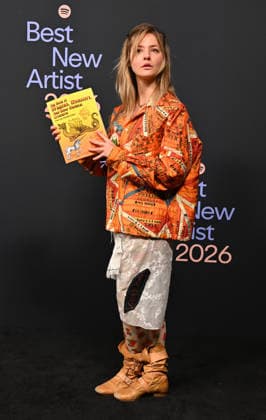 Spotify™s 2026 Best New Artist Party Dora Jar arriving to Spotify™s 2026 Best New Artist Party held at The Lot on January 29, 2026 in Los Angeles, Ca. Los Angeles The Lot California USA Copyright: xTammiexArroyox xAFF-USA.comx