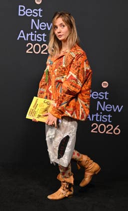 Spotify™s 2026 Best New Artist Party Dora Jar arriving to Spotify™s 2026 Best New Artist Party held at The Lot on January 29, 2026 in Los Angeles, Ca. Los Angeles The Lot California USA Copyright: xTammiexArroyox xAFF-USA.comx