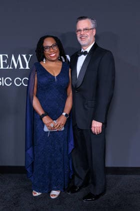 January 29, 2026, Century City, California, USA: Associate Justice of the Supreme Court of the U.S. Ketanji Brown Jackson and Patrick Jackson at the Recording Academy Honors Presented by the Black Music Collective on Thursday January 29, 2026 at the Fairmont Century Plaza Hotel in Century City, California. JAVIER ROJAS PI Century City USA - ZUMAp124 20260129_zaa_p124_099 Copyright: xJavierxRojasx