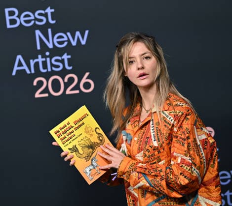 Dora Jar arrives for Spotify s 2026 Best New Artist Party at The Lot at Formosa in West Hollywood, California on Thursday, January 29, 2026.  LAP20260129731 CHRISxCHEW
