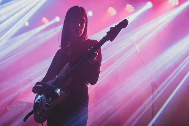 Music Concert - The Underground Youth Tour 2026 Samira Zahidi, member of the band The Underground Youth, performs the Tour 2026 on January 29, 2026 at Monk Club, Rome, Italy. Rome Monk Italy Copyright: xEmanuelaxVertollix xLiveMediax LPM_2266241