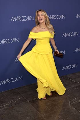 Sylvie Meis at the Marc Cain ECHO of now fashion show on 30 01 2026 at the Funkhaus in Berlin Marc Cain Fashion Show in Berlin