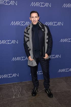 Marcel Remus at the Marc Cain ECHO of now fashion show on 30 01 2026 at the Funkhaus in Berlin Marc Cain Fashion Show in Berlin