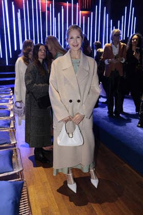 Kelly Rutherford at the Marc Cain ECHO of now fashion show on 30 01 2026 at the Funkhaus in Berlin Marc Cain Fashion Show in Berlin