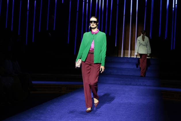 Models at the Marc Cain ECHO of now fashion show on 30 01 2026 at the Funkhaus in Berlin Marc Cain Fashion Show in Berlin