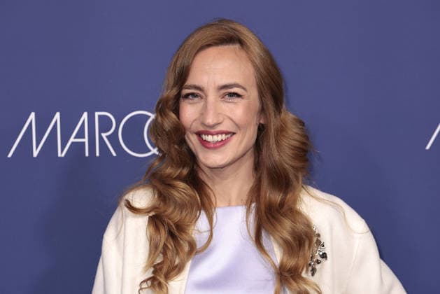 Elizabeth Jagger at the Marc Cain ECHO of now fashion show on 30 01 2026 at the Funkhaus in Berlin Marc Cain Fashion Show in Berlin