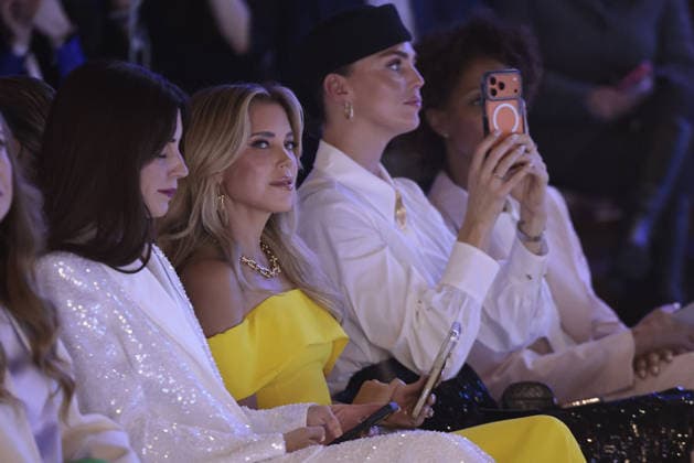 Sylvie Meis at the Marc Cain ECHO of now fashion show on 30 01 2026 at the Funkhaus in Berlin Marc Cain Fashion Show in Berlin