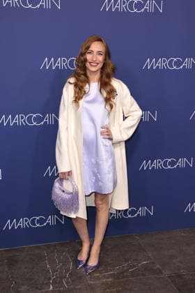 Elizabeth Jagger at the Marc Cain ECHO of now fashion show on 30 01 2026 at the Funkhaus in Berlin Marc Cain Fashion Show in Berlin