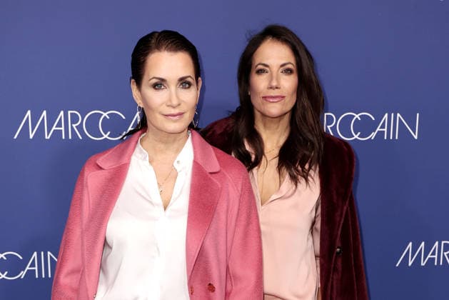 Anja Kling and Bettina Zimmermann at the Marc Cain ECHO of now fashion show on 30 01 2026 at the Funkhaus in Berlin Marc Cain Fashion Show in Berlin