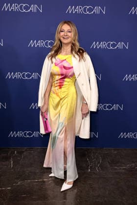 Frauke Ludowig at the Marc Cain ECHO of now fashion show on 30 01 2026 at the Funkhaus in Berlin Marc Cain Fashion Show in Berlin