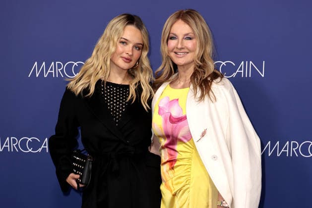 Nele Ludowig and Frauke Ludowig at the Marc Cain ECHO of now fashion show on 30 01 2026 at the Funkhaus in Berlin Marc Cain Fashion Show in Berlin