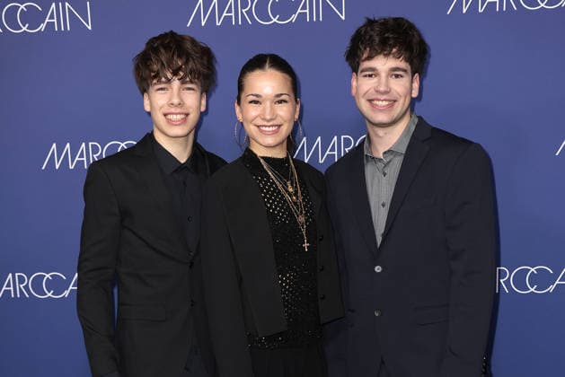 The band MVX with the three siblings Moritz Bauer, Veronika Bauer and Xaver Bauer at the Marc Cain ECHO of now fashion show on 30 01 2026 at the Funkhaus in Berlin Marc Cain Fashion Show in Berlin