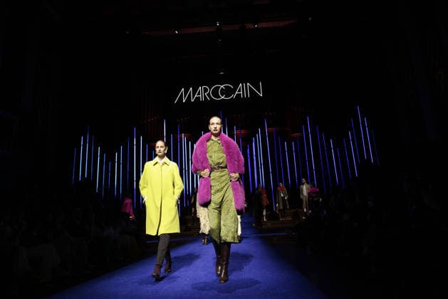 Models at the Marc Cain ECHO of now fashion show on 30 01 2026 at the Funkhaus in Berlin Marc Cain Fashion Show in Berlin