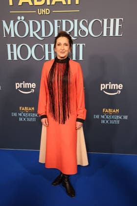 Barbara Philipp at the öFabian und Die moerderische Hochzeit Amazon Prime movie premiere on 30 01 2026 in Cologne Bastian Pastewkas Fabian und Die moerderische Hochzeit Amazon Prime movie premiere in Cologne
