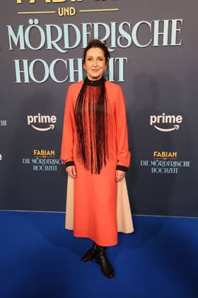 Barbara Philipp at the öFabian und Die moerderische Hochzeit Amazon Prime movie premiere on 30 01 2026 in Cologne Bastian Pastewkas Fabian und Die moerderische Hochzeit Amazon Prime movie premiere in Cologne