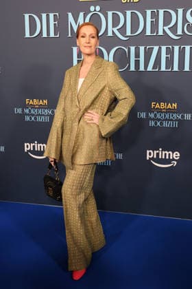 Nicole Beutler at the öFabian und Die moerderische Hochzeit Amazon Prime movie premiere on 30 01 2026 in Cologne Bastian Pastewkas Fabian und Die moerderische Hochzeit Amazon Prime movie premiere in Cologne
