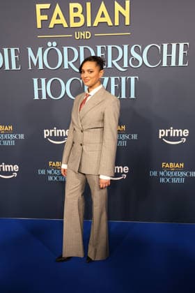Taneshia Abt at the öFabian und Die moerderische Hochzeit Amazon Prime movie premiere on 30 01 2026 in Cologne Bastian Pastewkas Fabian und Die moerderische Hochzeit Amazon Prime movie premiere in Cologne