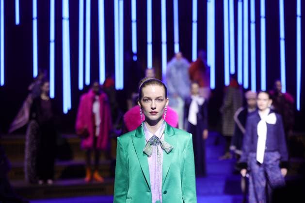 Marc Cain Fashion Show Echo of now Catwalk MARC CAIN Fashion Show ÒEcho of nowÓ at Funkhaus Berlin Date 30 01 2026 Copyright: xx