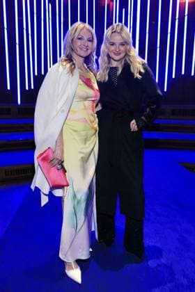 Marc Cain Fashion Show Echo of now Frauke Ludowig, Nele Roeffen MARC CAIN Fashion Show ÒEcho of nowÓ at Funkhaus Berlin Date 30 01 2026 Copyright: xx
