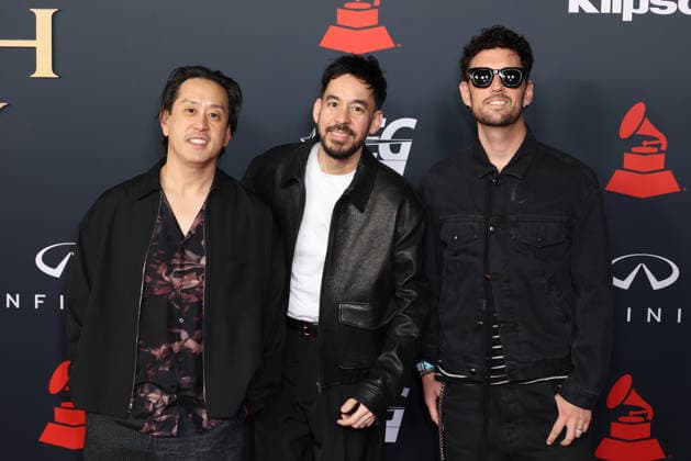 MusiCares 2026 Person of the Year Honoring Mariah Carey Joseph Hahn, Mike Shinoda and Colin Brittain at the MusiCares 2026 Person of the Year Honoring Mariah Carey held at the Los Angeles Convention Center South Hall on January 30, 2026 in Los Angeles, California, United States., Credit:Xavier Collin Avalon USA, Los Angeles  Copyright: xXavierxCollinx xAvalonx 1070731352