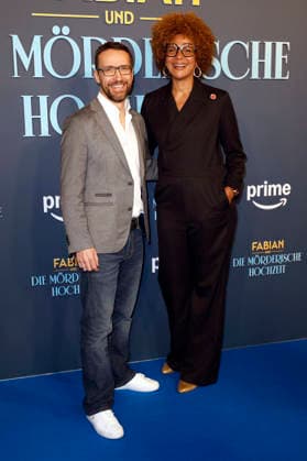 Philip Pratt and Nataly Kudiabor at the premiere of the Amazon Prime Video film Fabian and the murderous wedding at Cinenova Cologne, 30 01 2026 Foto:xR.xSchmiegeltx xFuturexImagex hochzeit_6120