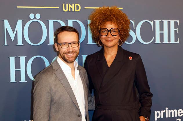 Philip Pratt and Nataly Kudiabor at the premiere of the Amazon Prime Video film Fabian and the murderous wedding at Cinenova Cologne, 30 01 2026 Foto:xR.xSchmiegeltx xFuturexImagex hochzeit_6121
