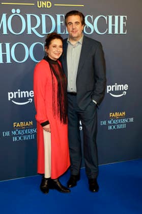 Barbara Philipp and Ercan Durmaz at the premiere of the Amazon Prime Video film Fabian und die mörderische Hochzeit at Cinenova Cologne, 30 01 2026 Foto:xR.xSchmiegeltx xFuturexImagex hochzeit_6129