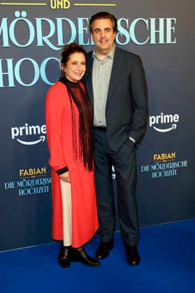 Barbara Philipp and Ercan Durmaz at the premiere of the Amazon Prime Video film Fabian und die mörderische Hochzeit at Cinenova Cologne, 30 01 2026 Foto:xR.xSchmiegeltx xFuturexImagex hochzeit_6130