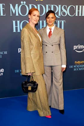 Nicole Beutler and Taneshia Abt at the premiere of the Amazon Prime Video film Fabian und die mörderische Hochzeit at Cinenova Cologne, 30 01 2026 Foto:xR.xSchmiegeltx xFuturexImagex hochzeit_6151