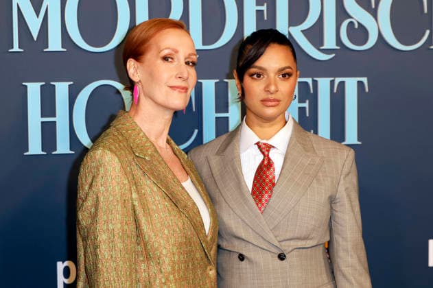 Nicole Beutler and Taneshia Abt at the premiere of the Amazon Prime Video film Fabian und die mörderische Hochzeit at Cinenova Cologne, 30 01 2026 Foto:xR.xSchmiegeltx xFuturexImagex hochzeit_6153