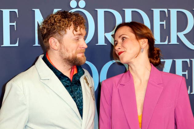 Knud Riepen and Lena Dörrie at the premiere of the Amazon Prime Video film Fabian und die mörderische Hochzeit at Cinenova Cologne, 30 01 2026 Foto:xR.xSchmiegeltx xFuturexImagex hochzeit_6180
