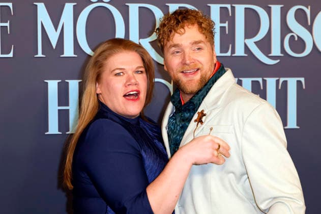 Gisa Flake and Knud Riepen at the premiere of the Amazon Prime Video film Fabian und die mörderische Hochzeit at Cinenova Cologne, 30 01 2026 Foto:xR.xSchmiegeltx xFuturexImagex hochzeit_6187