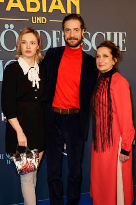 Marta Kizyma, Fridolin Sandmeyer and Barbara Philipp at the premiere of the Amazon Prime Video film Fabian und die mörderische Hochzeit at Cinenova Cologne, 30 01 2026 Foto:xR.xSchmiegeltx xFuturexImagex hochzeit_6199