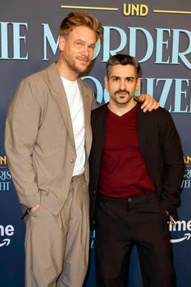 Frederic Heidorn and Daniel Rodic at the premiere of the Amazon Prime Video film Fabian und die mörderische Hochzeit at Cinenova Cologne, 30 01 2026 Foto:xR.xSchmiegeltx xFuturexImagex hochzeit_6206