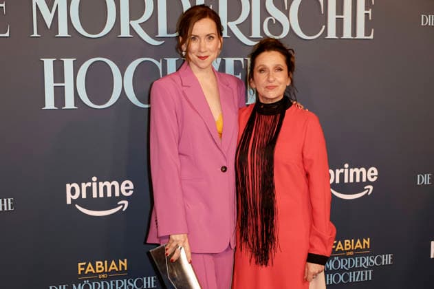Lena Dörrie and Barbara Philipp at the premiere of the Amazon Prime Video film Fabian und die mörderische Hochzeit at Cinenova Cologne, 30 01 2026 Foto:xR.xSchmiegeltx xFuturexImagex hochzeit_6218