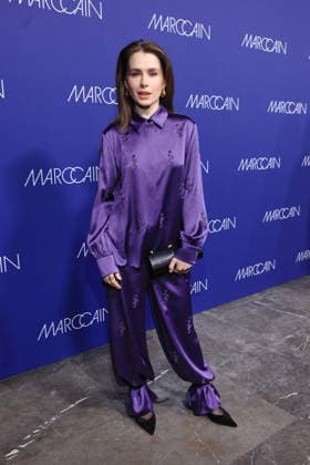 30 01 2026, Anna Maria Sieklucka at the Marc Cain Fashion Show, Funkhaus Berlin, Berlin, Berlin Berlin