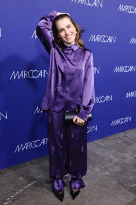 30 01 2026, Anna Maria Sieklucka at the Marc Cain Fashion Show, Funkhaus Berlin, Berlin, Berlin Berlin