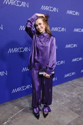 30 01 2026, Anna Maria Sieklucka at the Marc Cain Fashion Show, Funkhaus Berlin, Berlin, Berlin Berlin