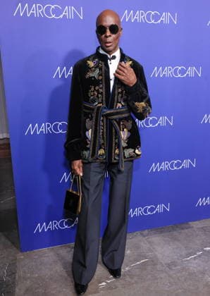 30 01 2026, Bruce Darnell at the Marc Cain Fashion Show, Funkhaus Berlin, Berlin, Berlin Berlin