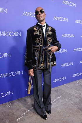 30 01 2026, Bruce Darnell at the Marc Cain Fashion Show, Funkhaus Berlin, Berlin, Berlin Berlin