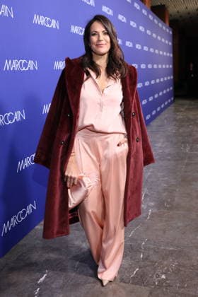 30 01 2026, Bettina Zimmermann at the Marc Cain Fashion Show, Funkhaus Berlin, Berlin, Berlin Berlin