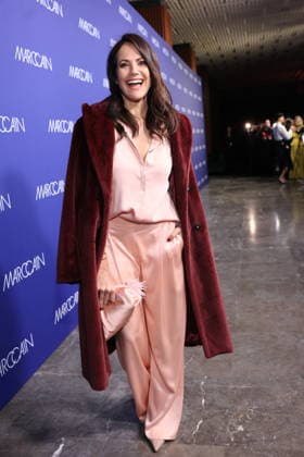 30 01 2026, Bettina Zimmermann at the Marc Cain Fashion Show, Funkhaus Berlin, Berlin, Berlin Berlin