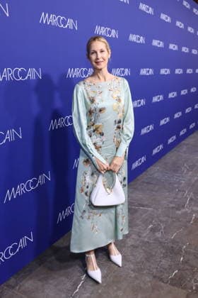 30 01 2026, Kelly Rutherford at the Marc Cain Fashion Show, Funkhaus Berlin, Berlin, Berlin Berlin