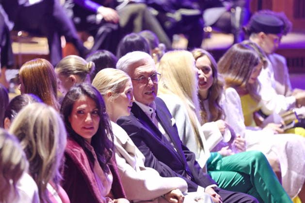 First row to the Marc Cain Fashion Show, Funkhaus Berlin, Berlin, Berlin Berlin