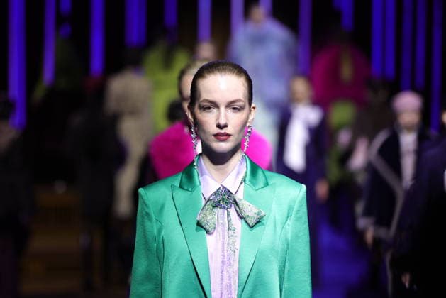 30 01 2026, Model for the Marc Cain Fashion Show, Funkhaus Berlin, Berlin, Berlin Berlin