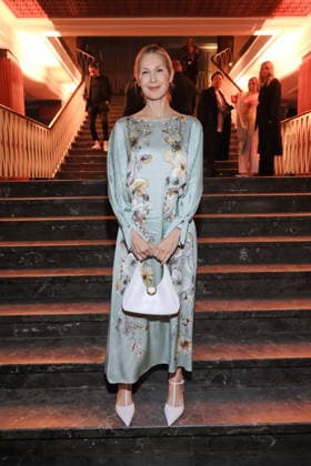 30 01 2026, Kelly Rutherford at the Marc Cain Fashion Show, Funkhaus Berlin, Berlin, Berlin Berlin