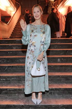 30 01 2026, Kelly Rutherford at the Marc Cain Fashion Show, Funkhaus Berlin, Berlin, Berlin Berlin