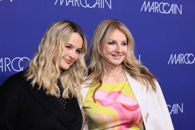 30 01 2026, Nele Roeffen and Frauke Ludowig at the Marc Cain Fashion Show, Funkhaus Berlin, Berlin, Berlin Berlin
